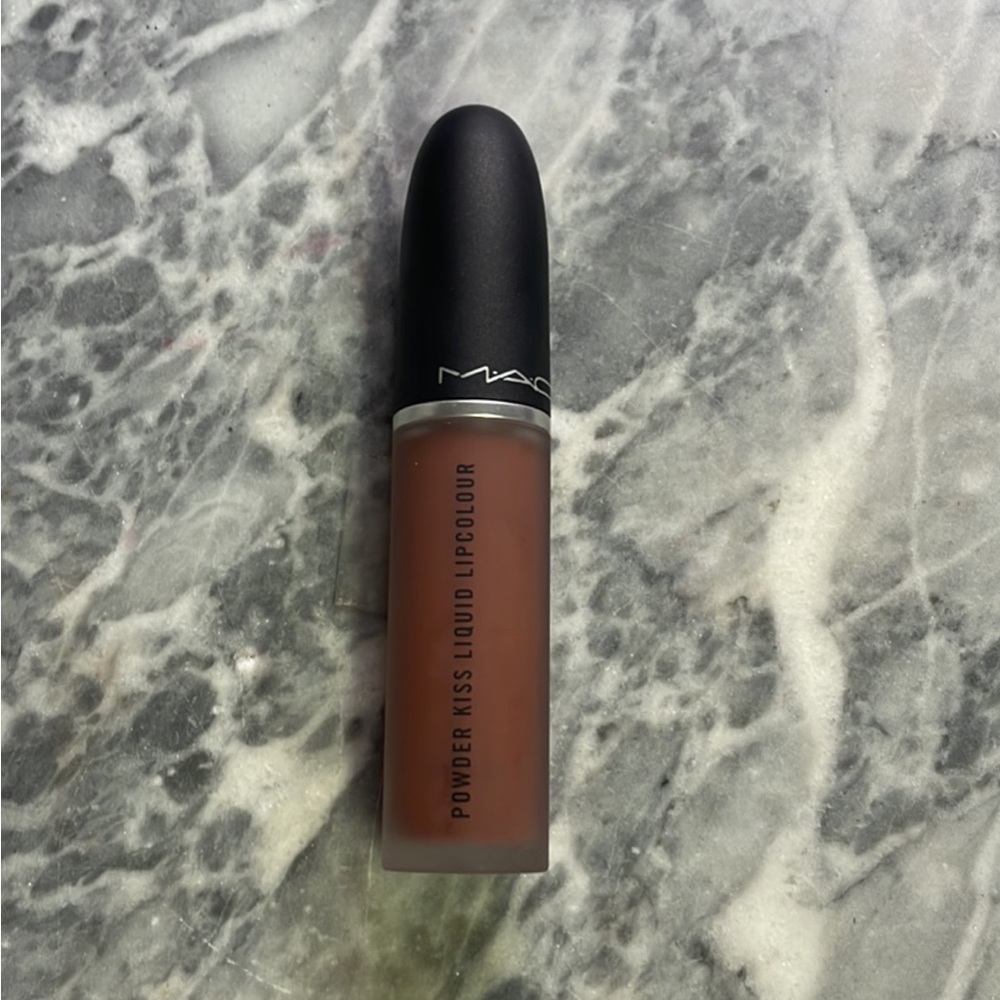 Mac Cosmetics Powder‎ Kiss Liquid Lipcolour Over The Taupe